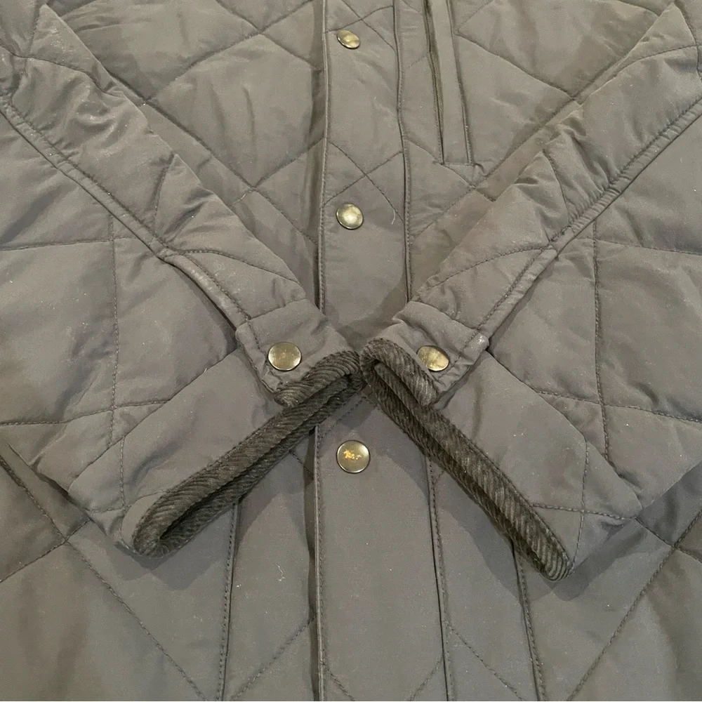 J. Crew Men's Sussex Quilted Jacket (Navy) - Size XL